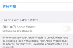 苹果测试新功能：可用手表解锁手机 解决戴口罩问题